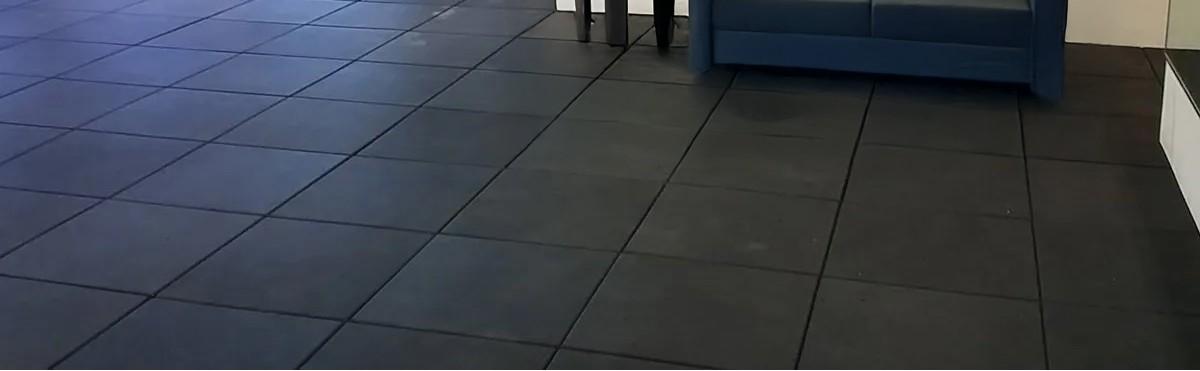 A shot of a waiting room with HD25 installed